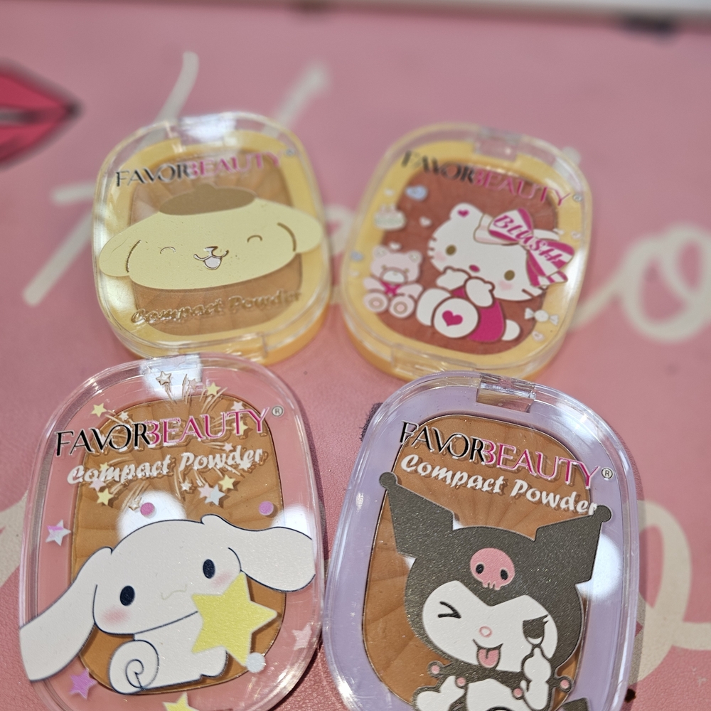 Compact Powder – Warm Beige (Pink Packaging)